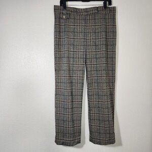 Zac & Rachel Tan & Brown Plaid Pants Size 12